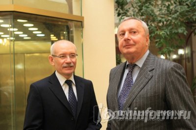 Рустэм Хамитов встретился с генеральным директором агентства ИТАР-ТАСС Виталием Игнатенко