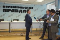 Председатель Центризбиркома республики Хайдар Валеев дал пресс-конференцию журналистам федеральных и республиканских СМИ
