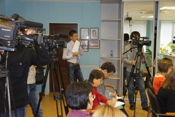 Председатель Центризбиркома республики Хайдар Валеев дал пресс-конференцию журналистам федеральных и республиканских СМИ