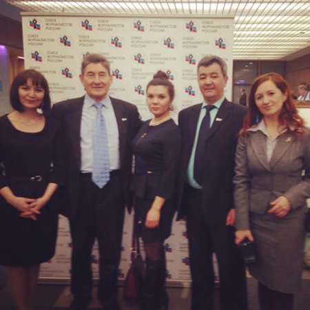 Башкирские журналисты в Москве