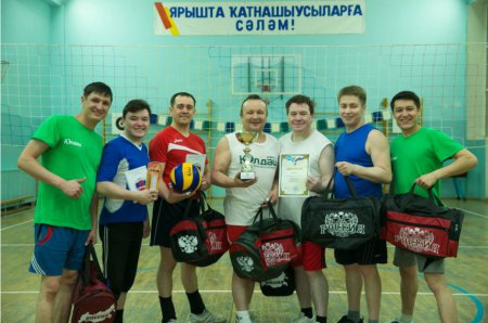 Переходящий кубок СЖ РБ по волейболу завоевала команда радио "Юлдаш"!